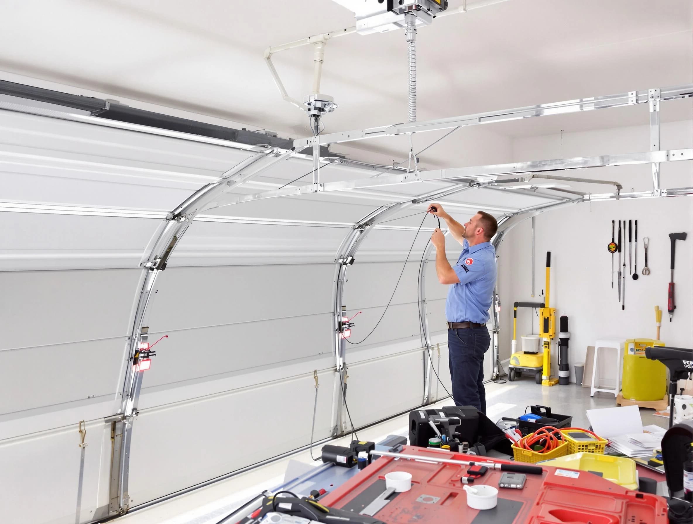 Garage door cable repair service by Chartiers Garage Door Repair in Chartiers