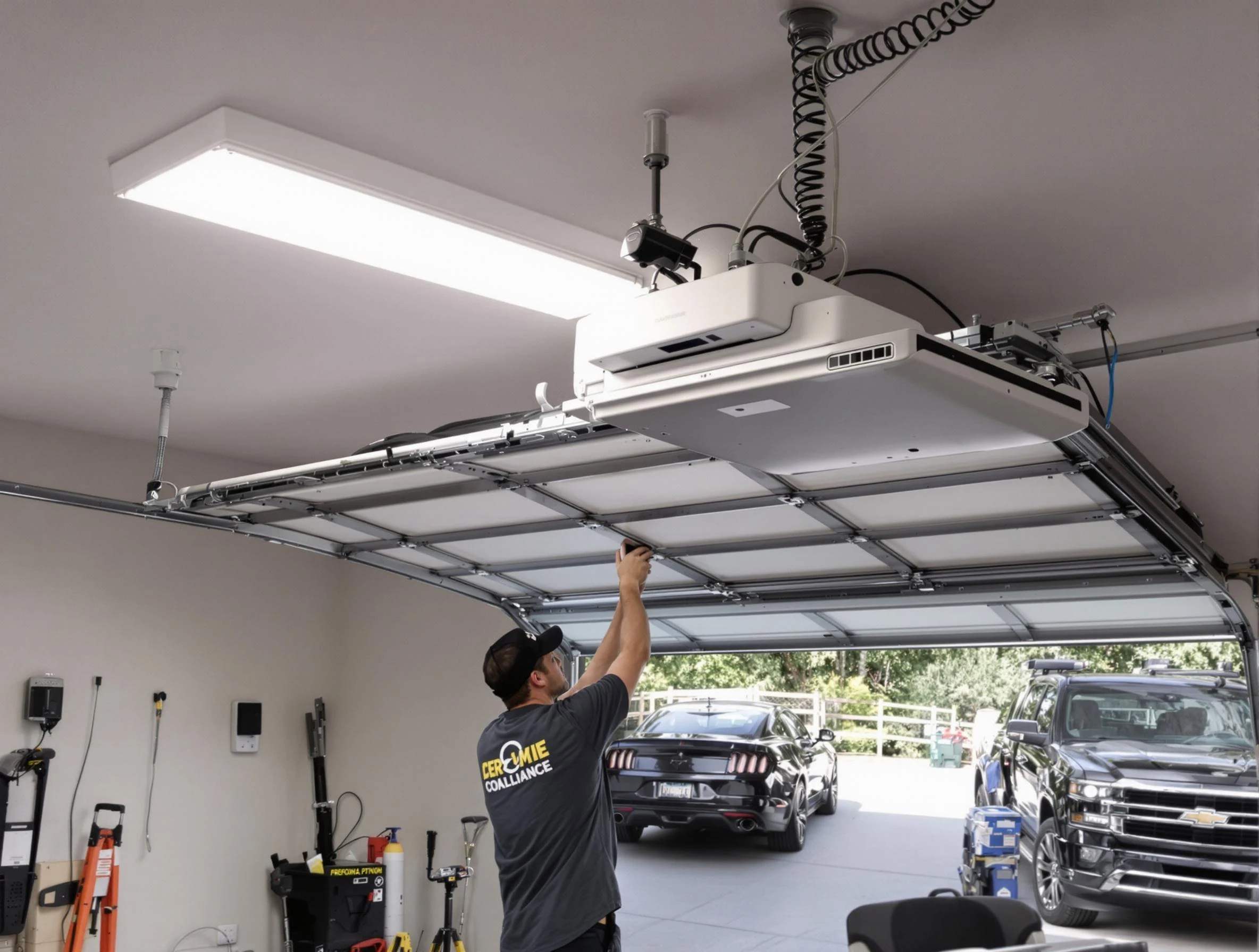 Garage Door Opener Installation in Chartiers