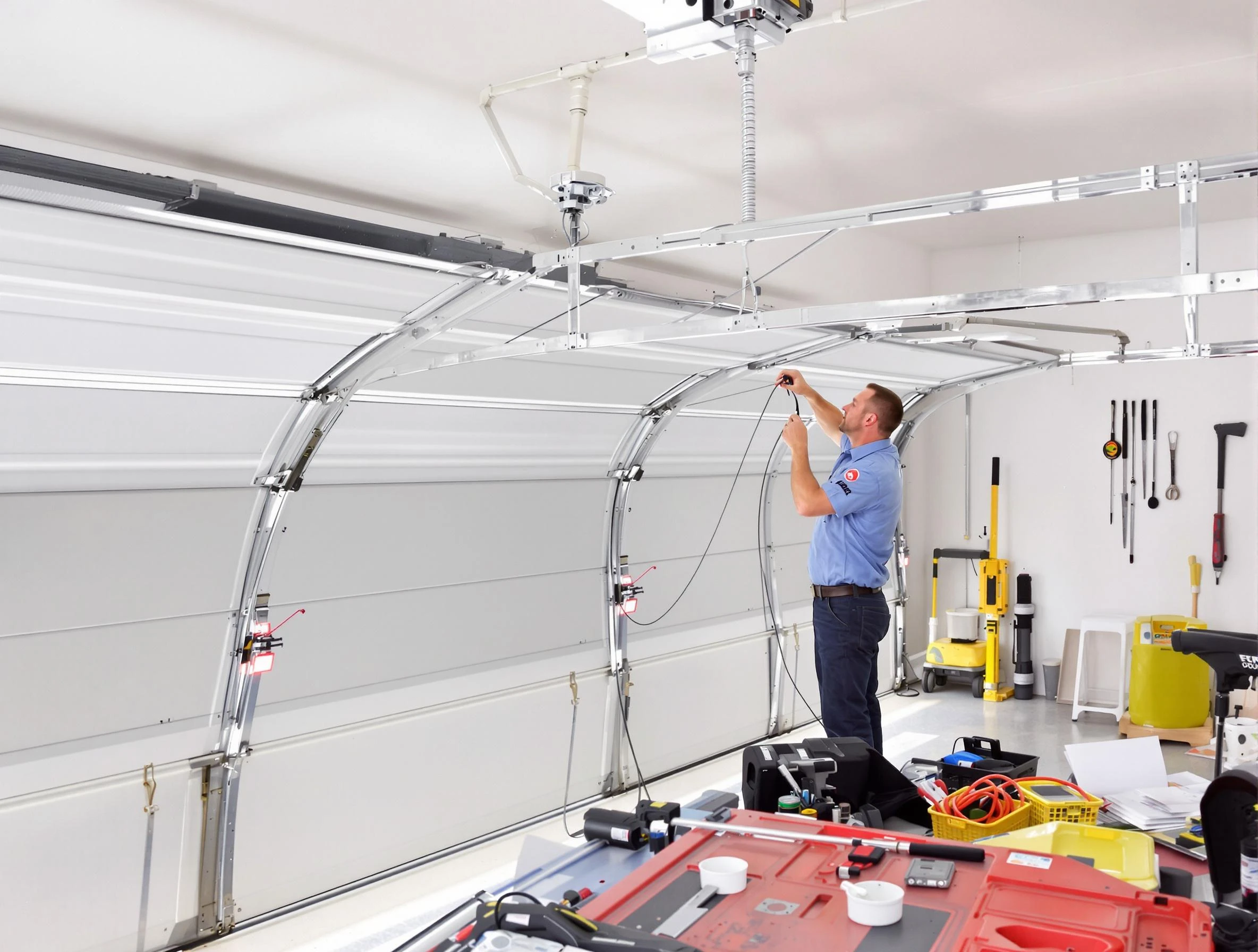 Garage door cable repair service by Chartiers Garage Door Repair in Chartiers