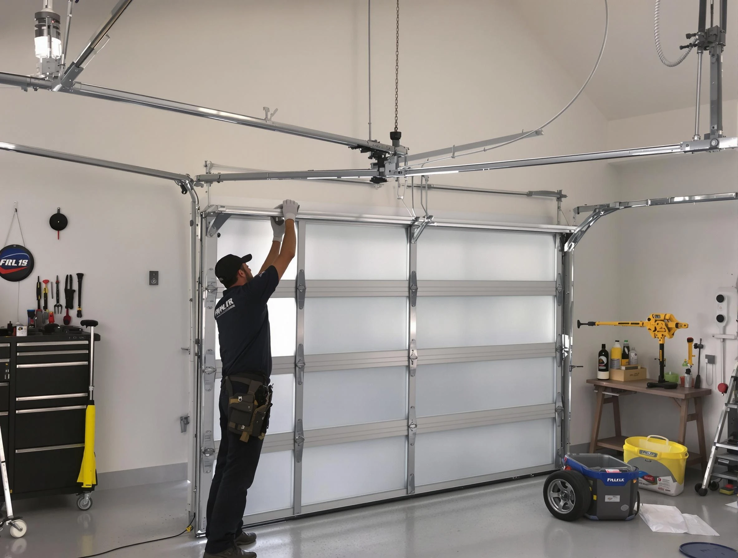 Chartiers Garage Door Repair certified team performing precision garage door installation in Chartiers