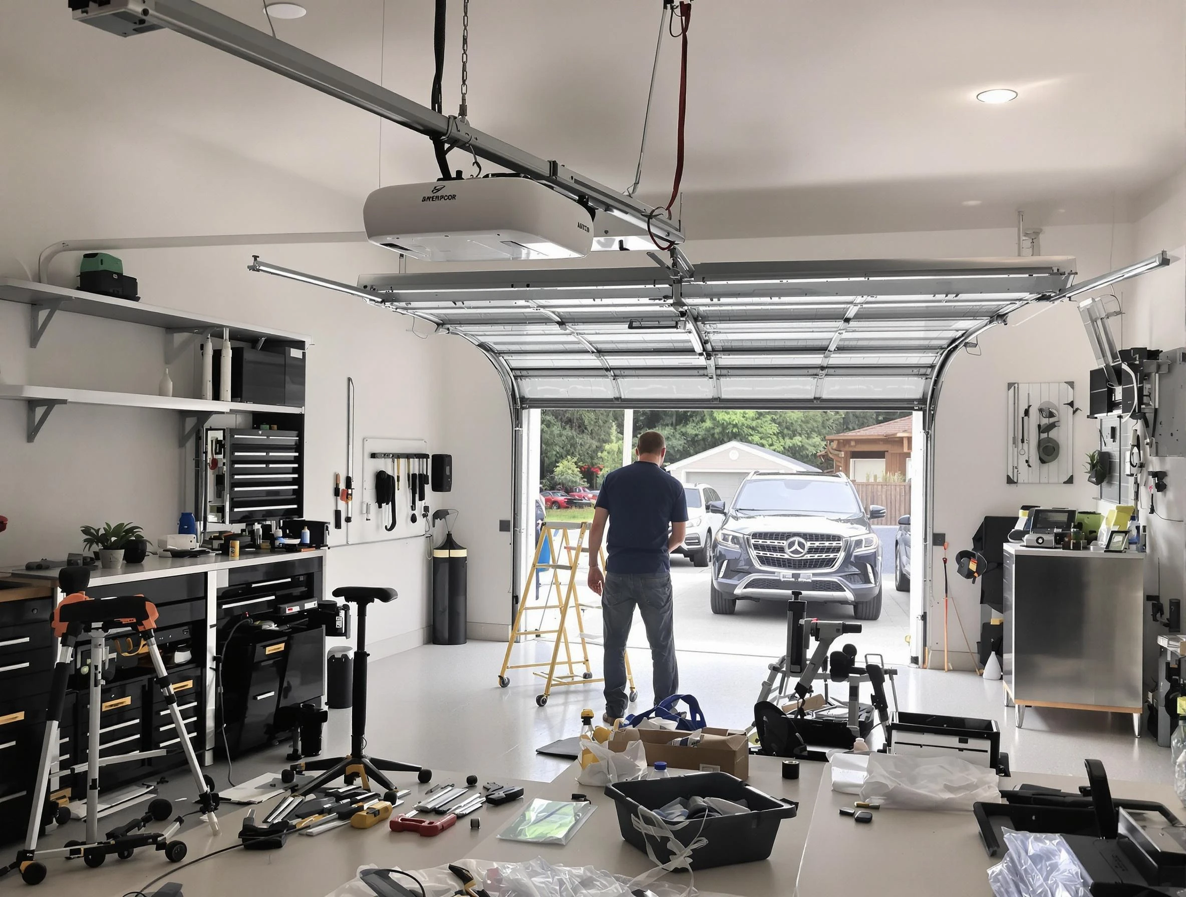 Garage door opener installation by Chartiers Garage Door Repair in Chartiers