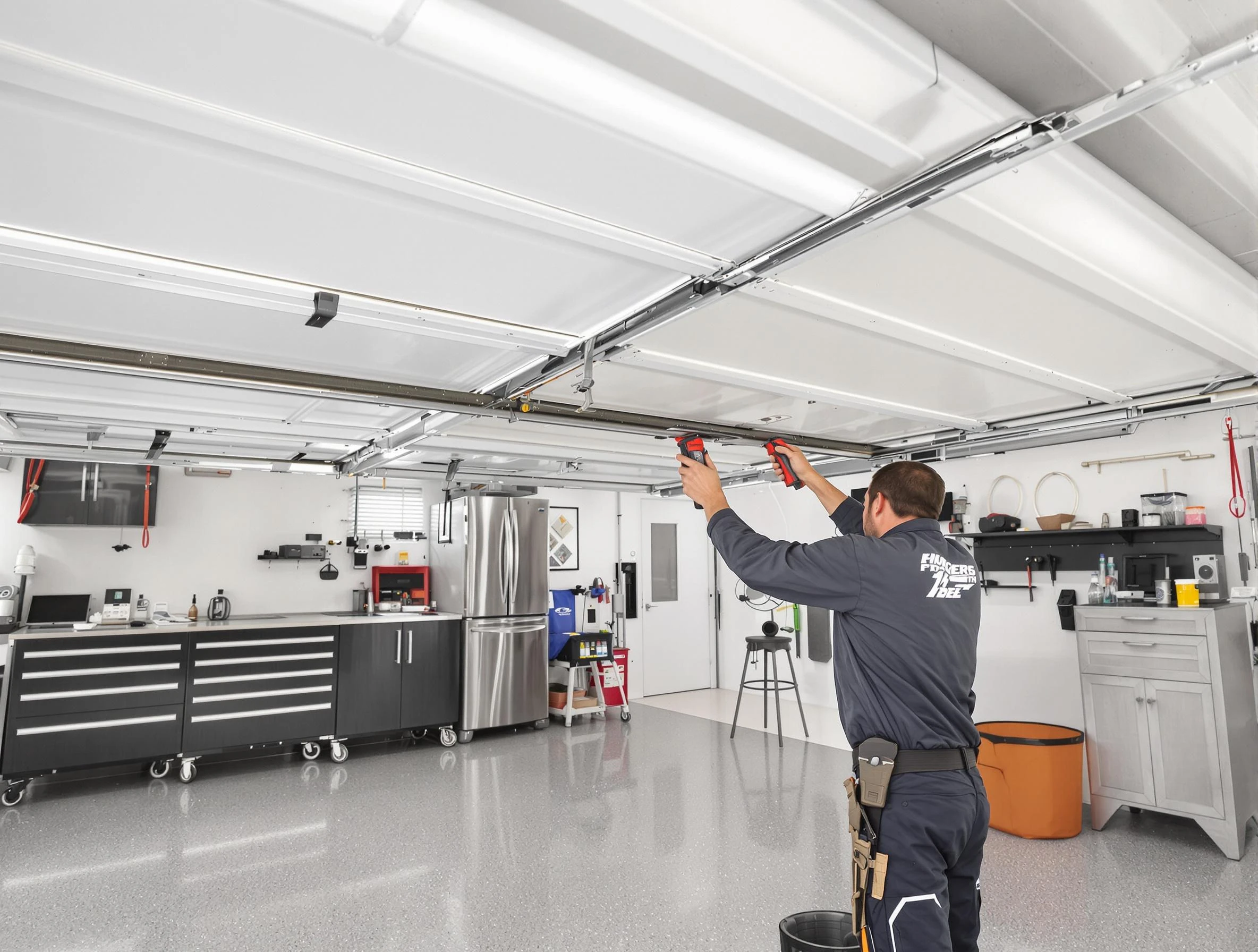Overhead garage door repair service by Chartiers Garage Door Repair in Chartiers