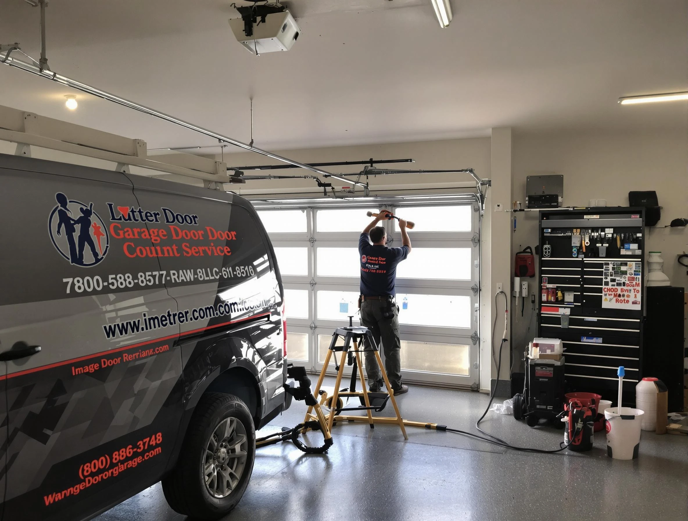 Chartiers Garage Door Repair rapid response team performing same-day repair in Chartiers